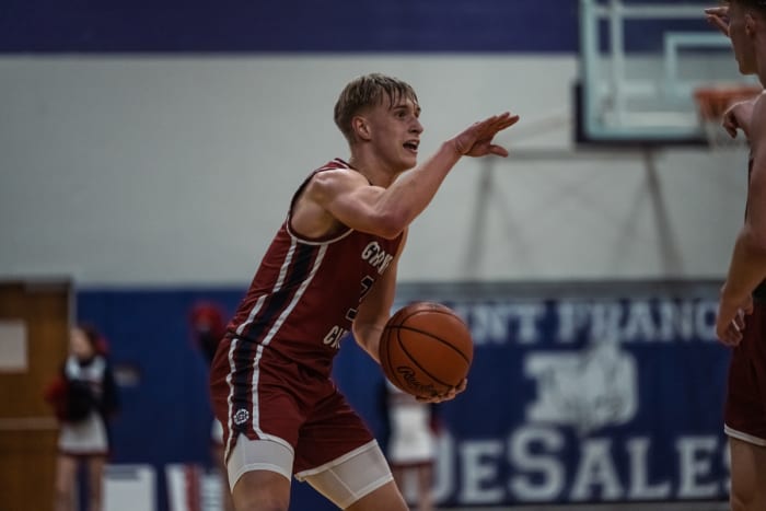 Grove City vs St. Francis DeSales boys basketball 022523 Gabe Haferman11